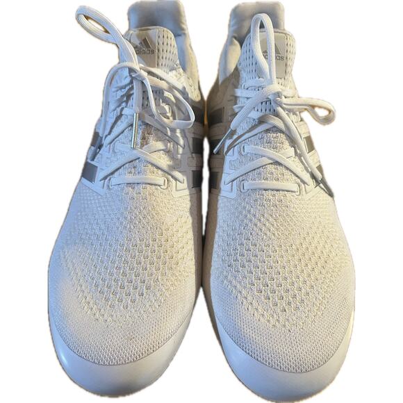 Adidas UltraBoost 1.0‎ Triple White Unisex Low Top cleats size 16 - Picture 1 of 6